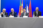 Réunion des ministres de l'Intérieur de l'Espagne, de la France, du Maroc et du Portugal - © Sg-Dicom- S.Quintin