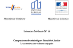 Interstats Méthode N° 16 : Comparaison des statistiques Sécurité et Justice 