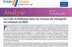 Les vols et violences dans les réseaux de transports en commun en 2018 - Interstats Analyse N°23
