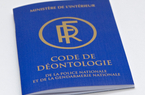 Code de déontologie de la police nationale et de la gendarmerie nationale. Photo MI/SG/DICOM/J.Groisard